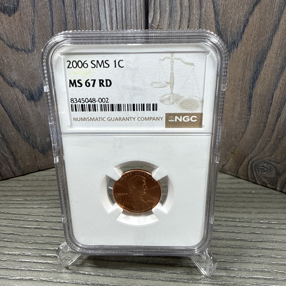 2006‎  SMS MS67 RD  CENT NGC